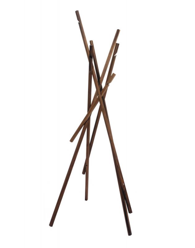 Sticks coat rack WALNUT Schönbuch SINGLE PIECES